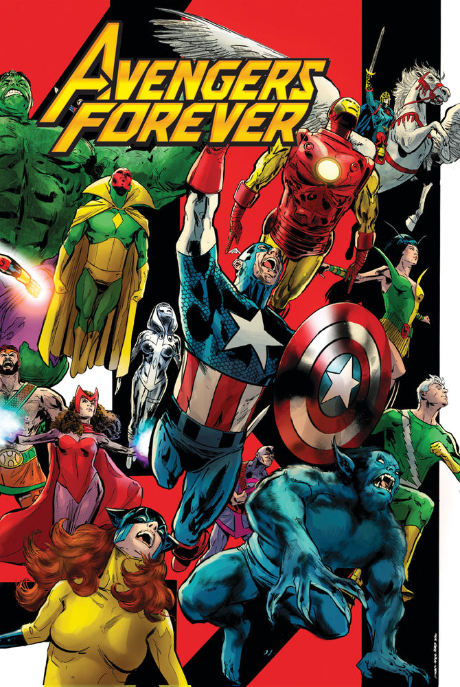 Avengers Forever By Jason Aaron Omnibus Phil Jimenez Cover [DM Only] | Hardcover - Image - Graphic Novels - Image - Pop Weasel