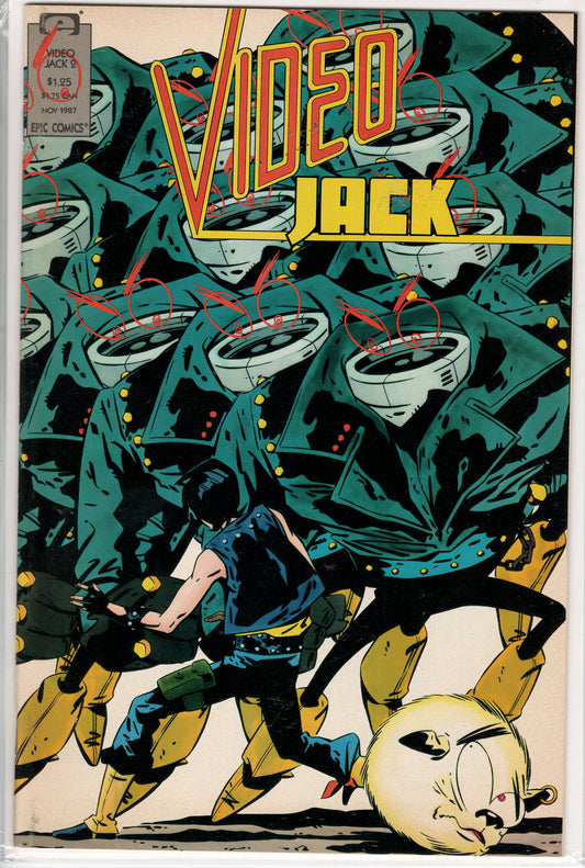 Pre-Owned - Video Jack #2  (November 1987) Scanned Image Pop Weasel Pre-Owned Comics