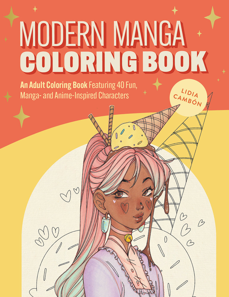 The Modern Manga Coloring Book - Image - Colouring Book - Image - Pop Weasel