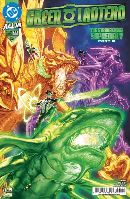 Green Lantern #26  A V Ken Marion Connecting (starbreaker Supremacy) - Image