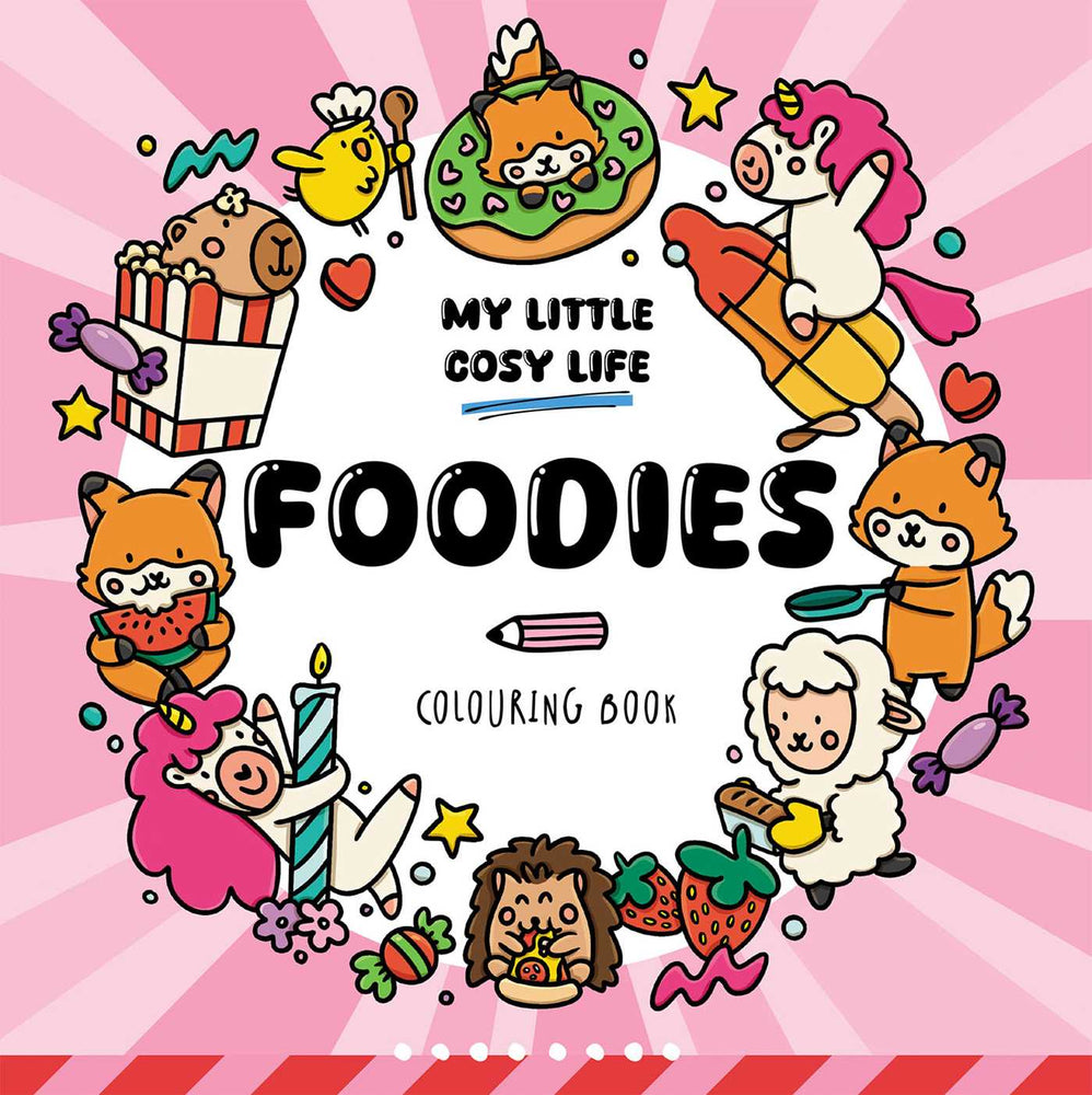My Little Cosy Life Foodies Colouring Book image - Non-Fiction - Image - Pop Weasel
