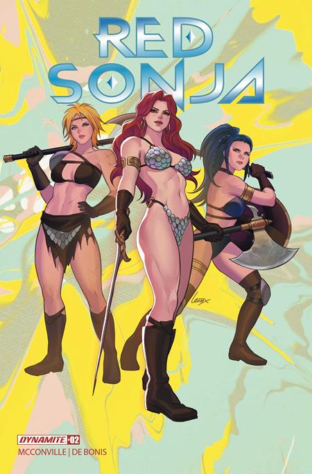 Red Sonja She Devil With A Sword #2  O Leirix Li K-pop Homage Var - Image