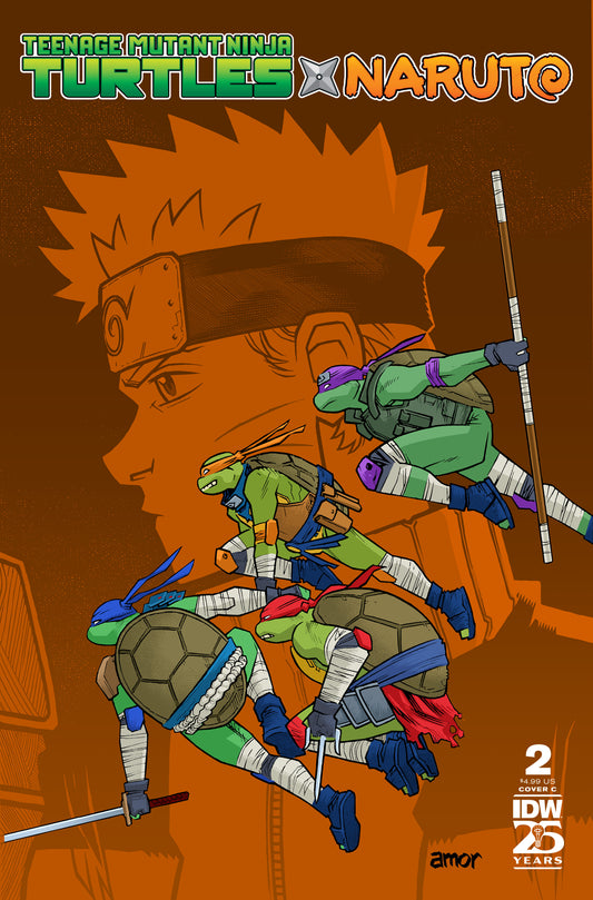 Teenage Mutant Ninja Turtles x Naruto #2 Variant C (Amor) image