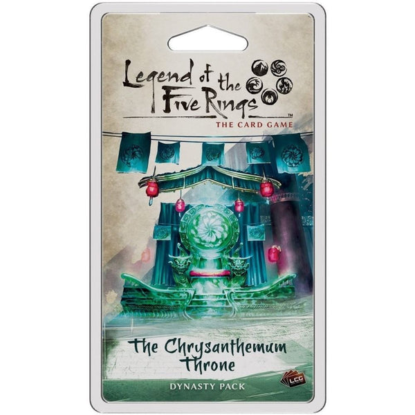 Pop Weasel Image of Legend of the Five Rings Card Game: The Chrysanthemum Throne Dynasty Pack