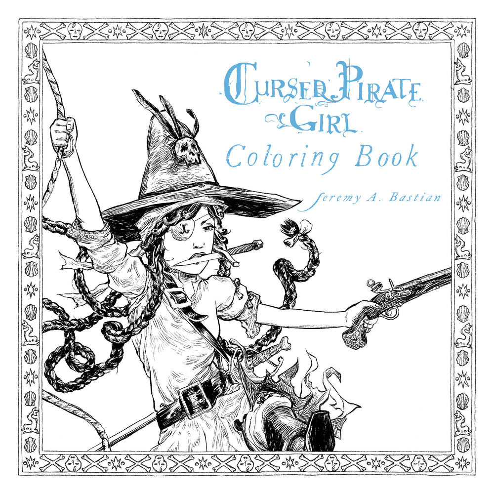 Cursed Pirate Girl: Coloring Book - Image - Books - Image - Pop Weasel