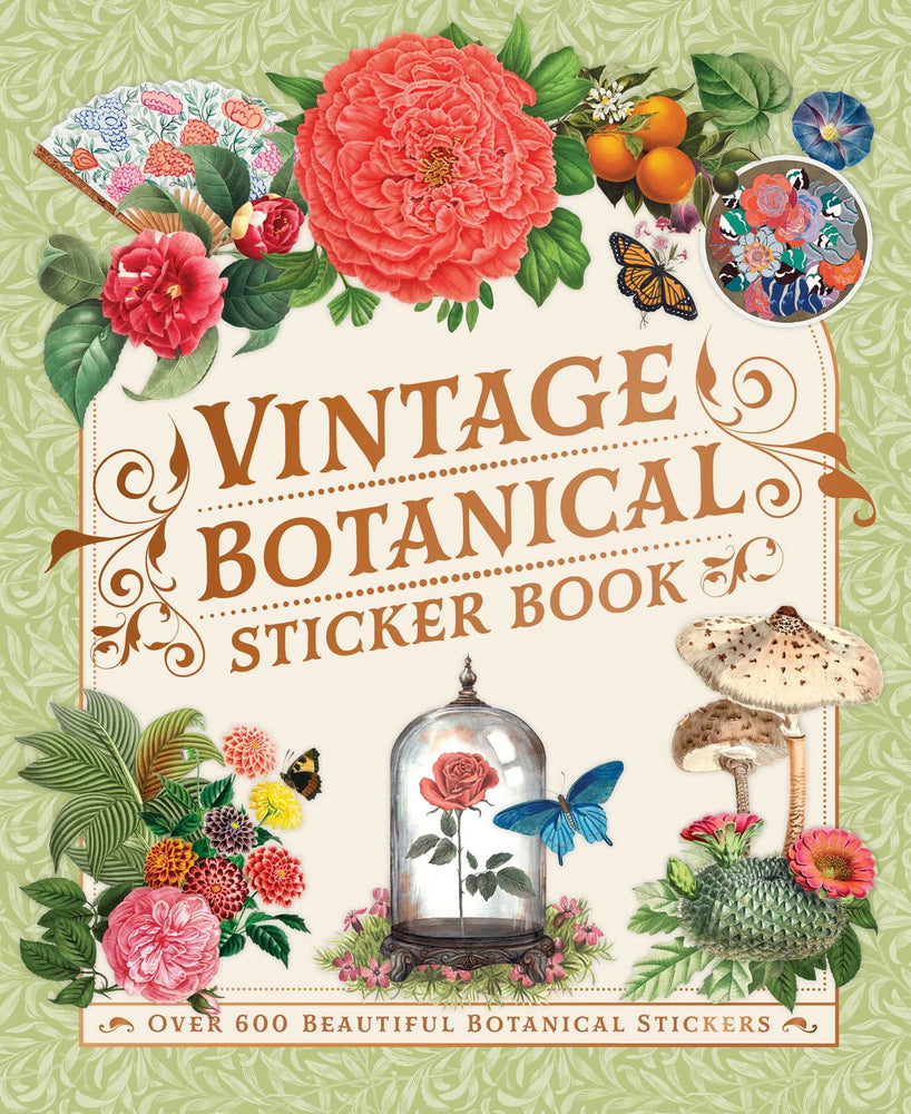 Vintage Botanical Sticker Book - Books - Image - Pop Weasel