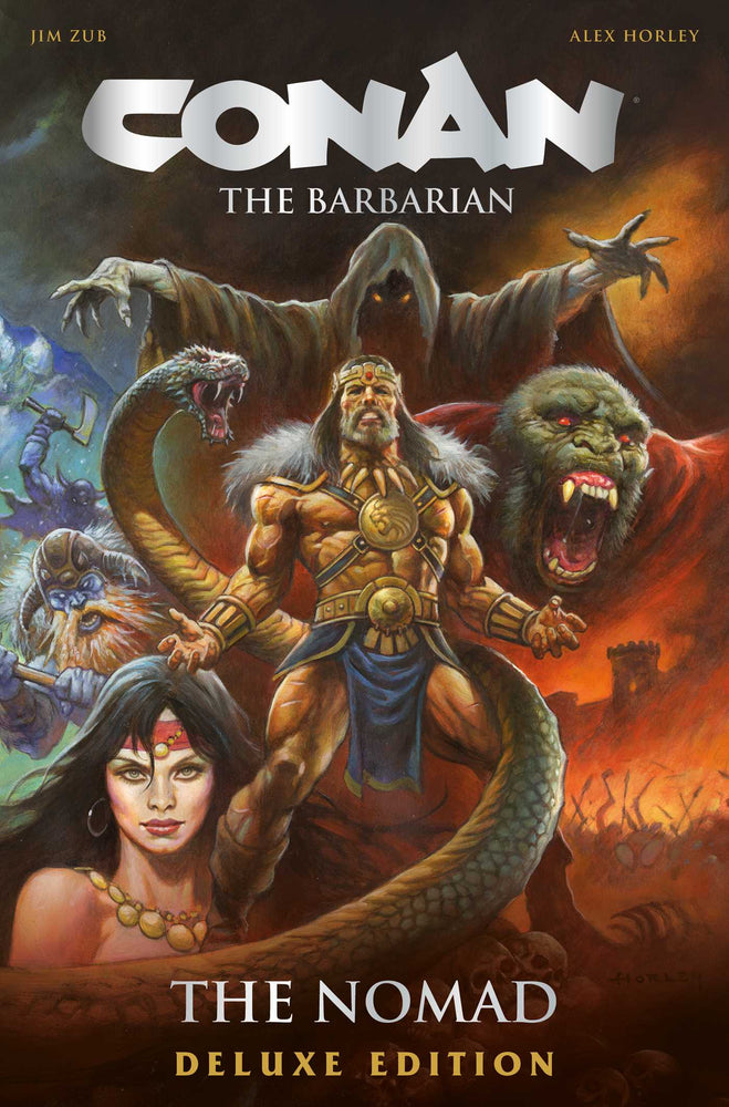 Conan The Barbarian The Nomad Deluxe Collectors Edition | Hardcover Regular Edition Alex Horley - Graphic Novels - Image - Pop Weasel