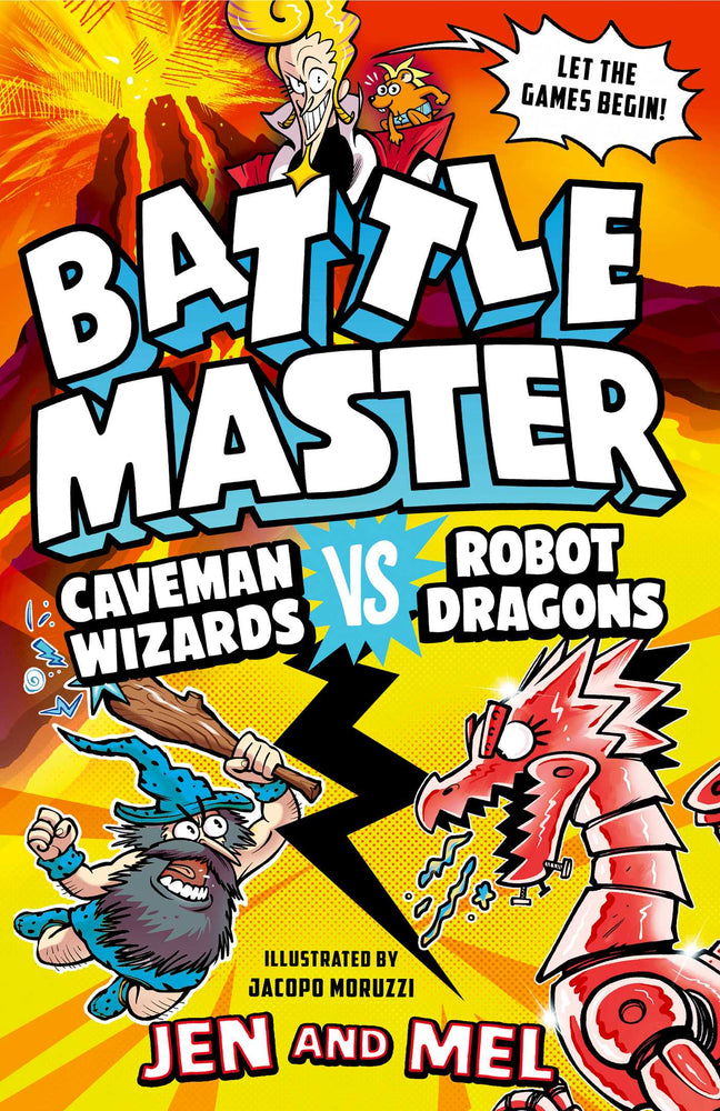 Battle Master: Caveman Wizards vs Robot Dragons: The funniest, silliest kids' series about an intergalactic game show! - Childrens Books - Image - Pop Weasel