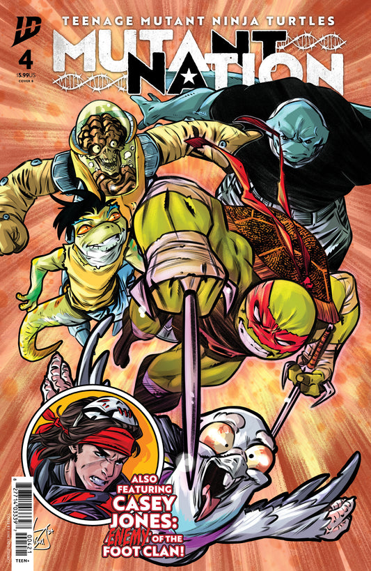 Teenage Mutant Ninja Turtles: Mutant Nation #4 Variant B (Federici) image