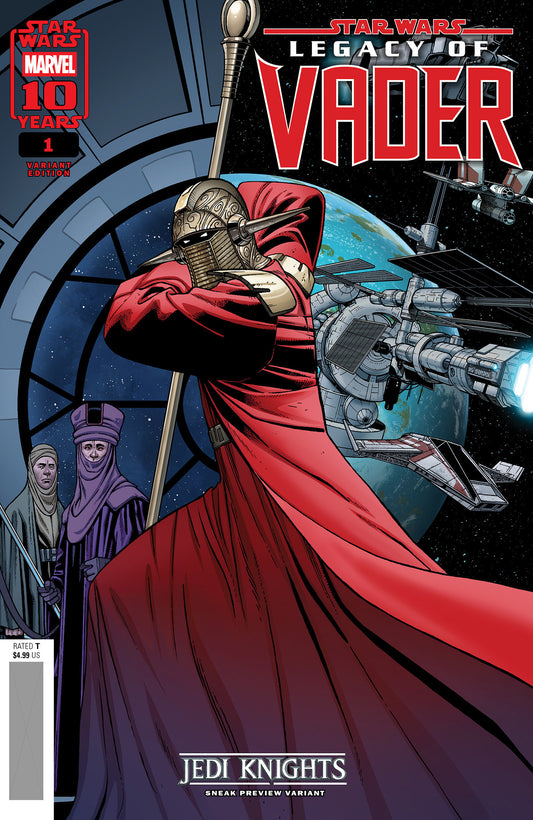 STAR WARS: LEGACY OF VADER #1 RAMON ROSANAS JEDI KNIGHTS SNEAK PREVIEW VARIANT image