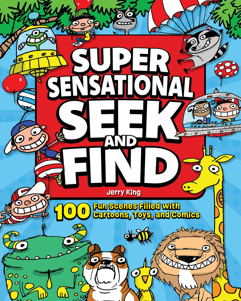 Super Sensational Seek and Find: 100 Fun Scenes Filled with Cartoons, Toys, and Comics - Childrens Books - Image - Pop Weasel