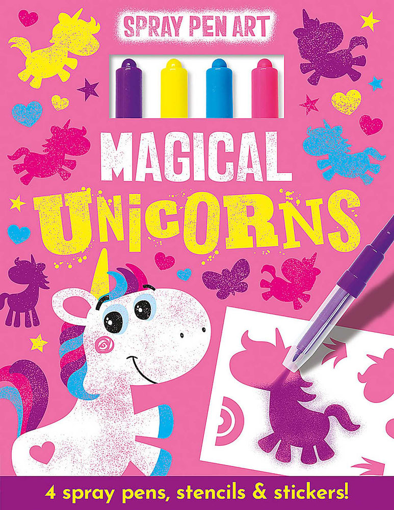 Magical Unicorns - Spray Pen Art - Books - Image - Pop Weasel