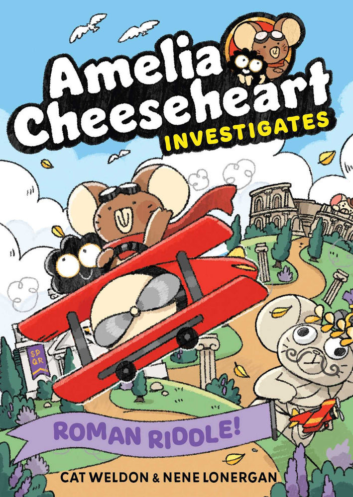 Amelia Cheeseheart Investigates: Roman Riddle - Childrens Books - Image - Pop Weasel