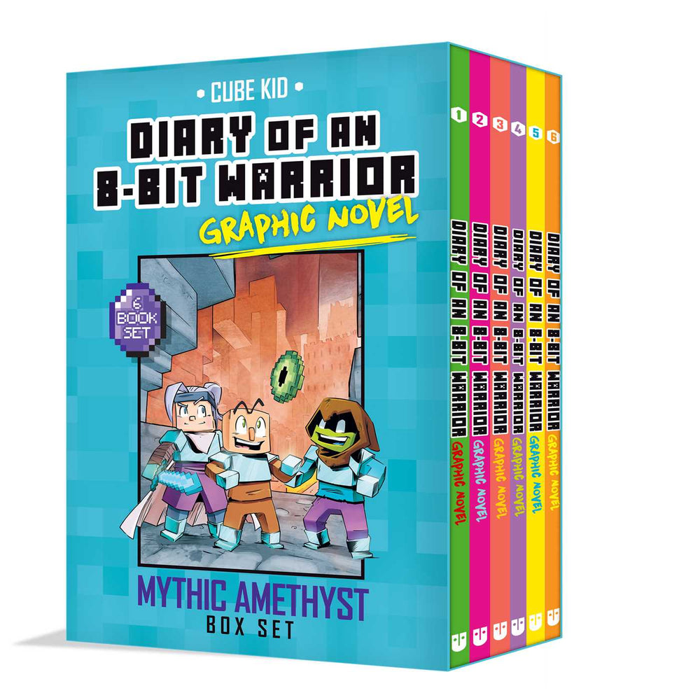 Diary of an 8-Bit Warrior Graphic Novel Mythic Amethyst Box Set - Graphic Novels - Image - Pop Weasel