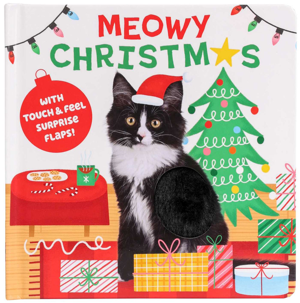 Meowy Christmas with Touch and Feel Surprise Flaps! - Childrens Books - Image - Pop Weasel
