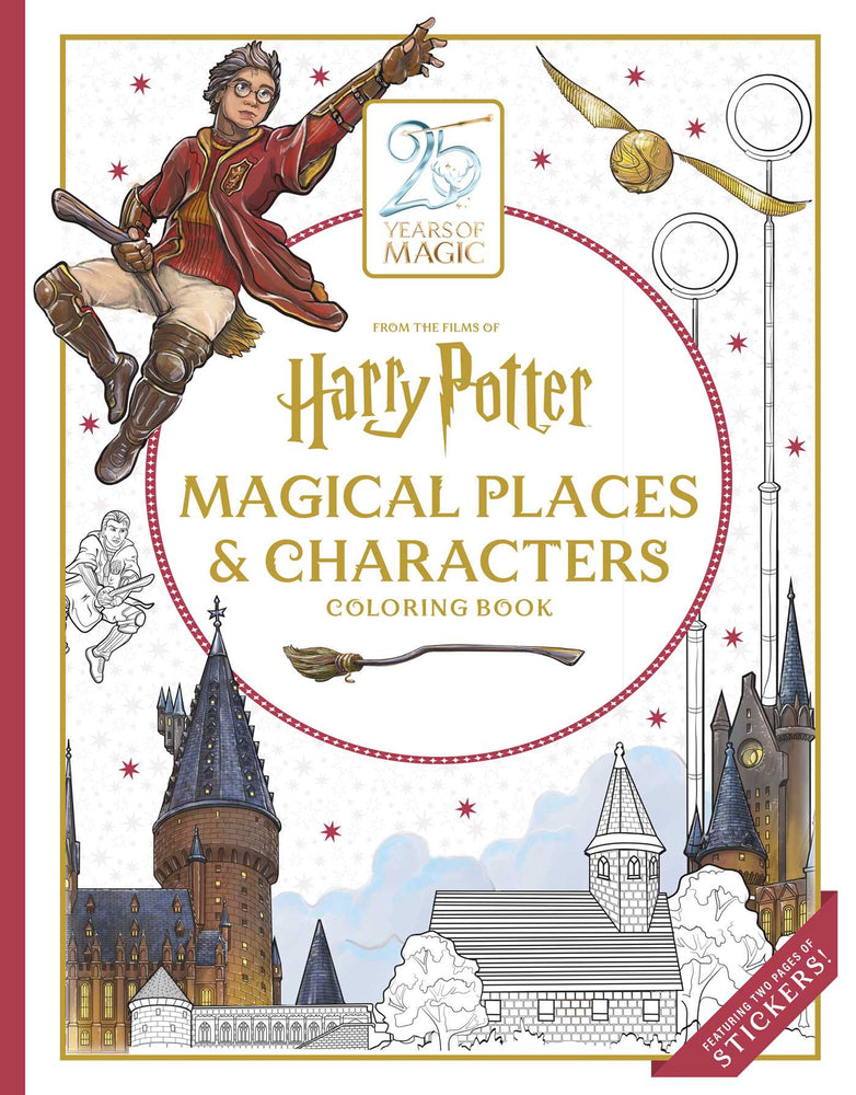 Harry Potter: Magical Places and Characters Coloring Book - Books - Image - Pop Weasel