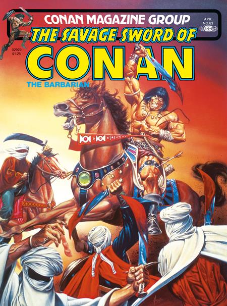 Savage Sword Of Conan The Original Comics Omnibus  | Hardcover Vol 05 Regular Edition Joe Jusko - Image - Graphic Novels - Image - Pop Weasel