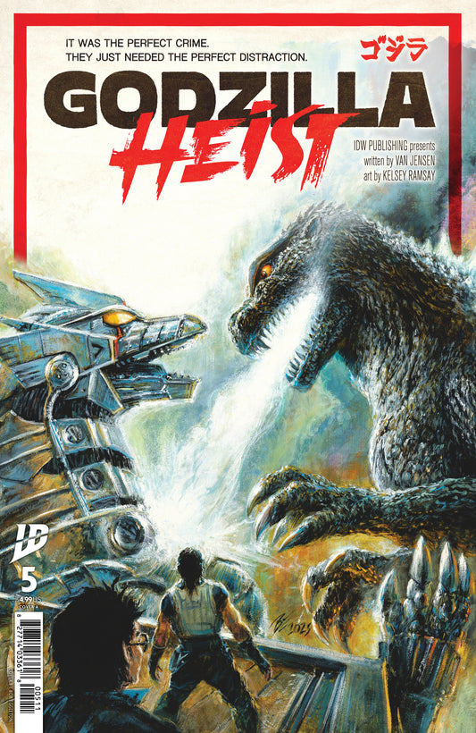 Godzilla: Heist #5 Cover A (Eggleton) - Image