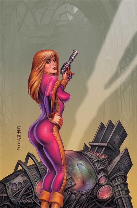 Barbarella #5 (of 5)  E Joseph Micheal Linsner Ltd Virgin Var - Image