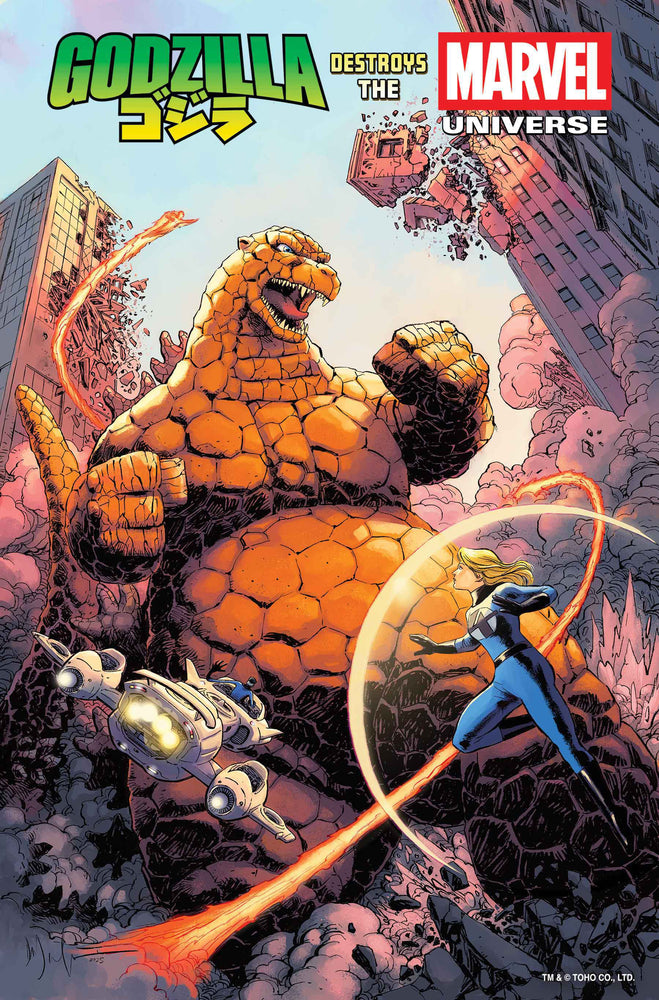 GODZILLA DESTROYS THE MARVEL UNIVERSE - Comics - Image - Pop Weasel