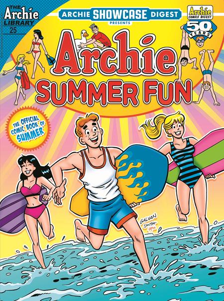 Archie Showcase Jumbo Comics Digest #25 Summer Fun - Image