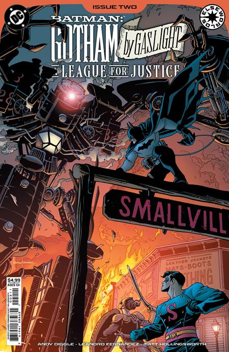 Batman Gotham By Gaslight A League For Justice #2 (of 6)  A Leandro Fernandez - Image