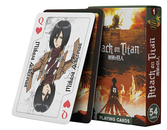 Attack on Titan - Playing cards - Image