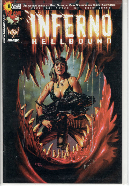 Pre-Owned - Inferno: Hellbound #1  (January 2002) Scanned Image Pop Weasel Pre-Owned Comics