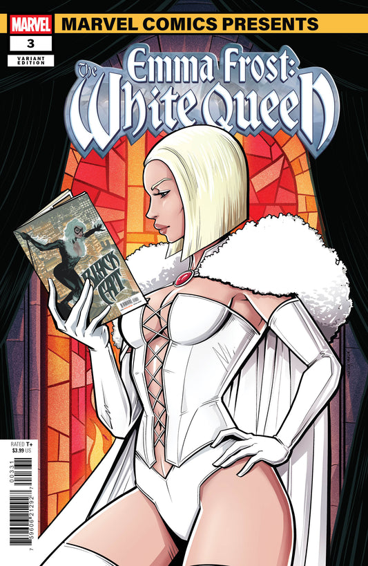 EMMA FROST: THE WHITE QUEEN #3 LUCIANO VECCHIO MARVEL COMICS PRESENTS VARIANT - Image