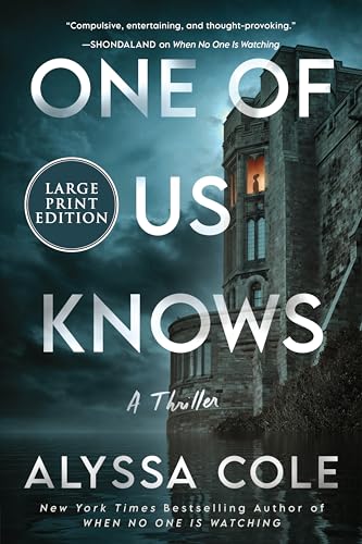 One of Us Knows [Large Print] A Thriller