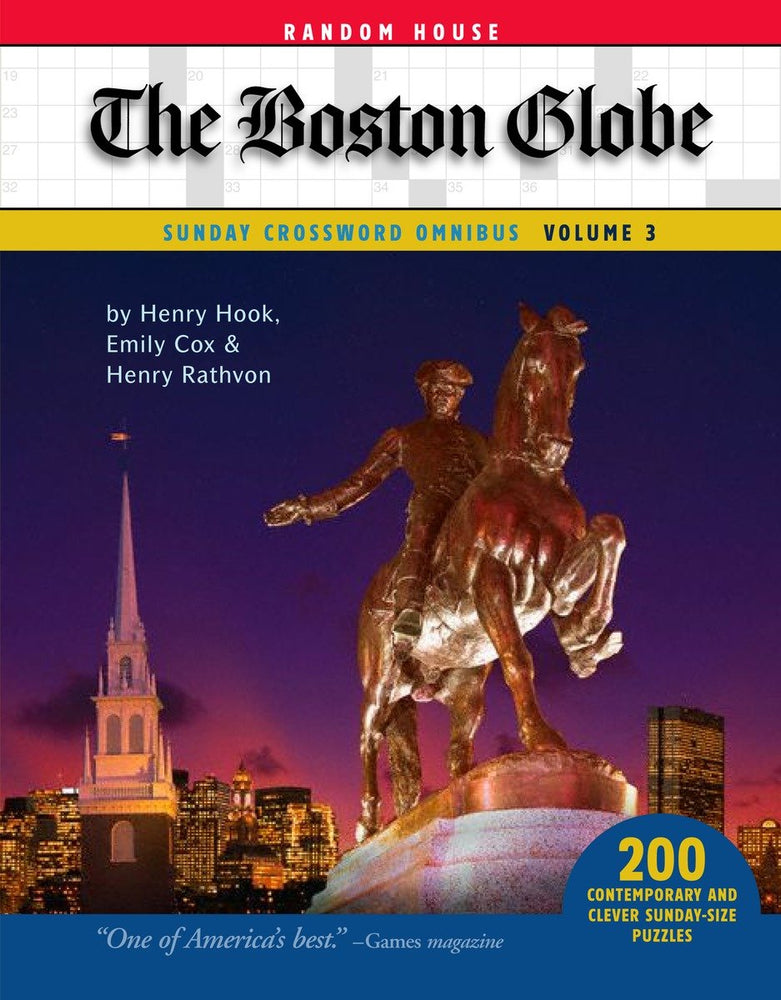 The Boston Globe Sunday Crossword Omnibus, Volume 3 - Books - Image - Pop Weasel