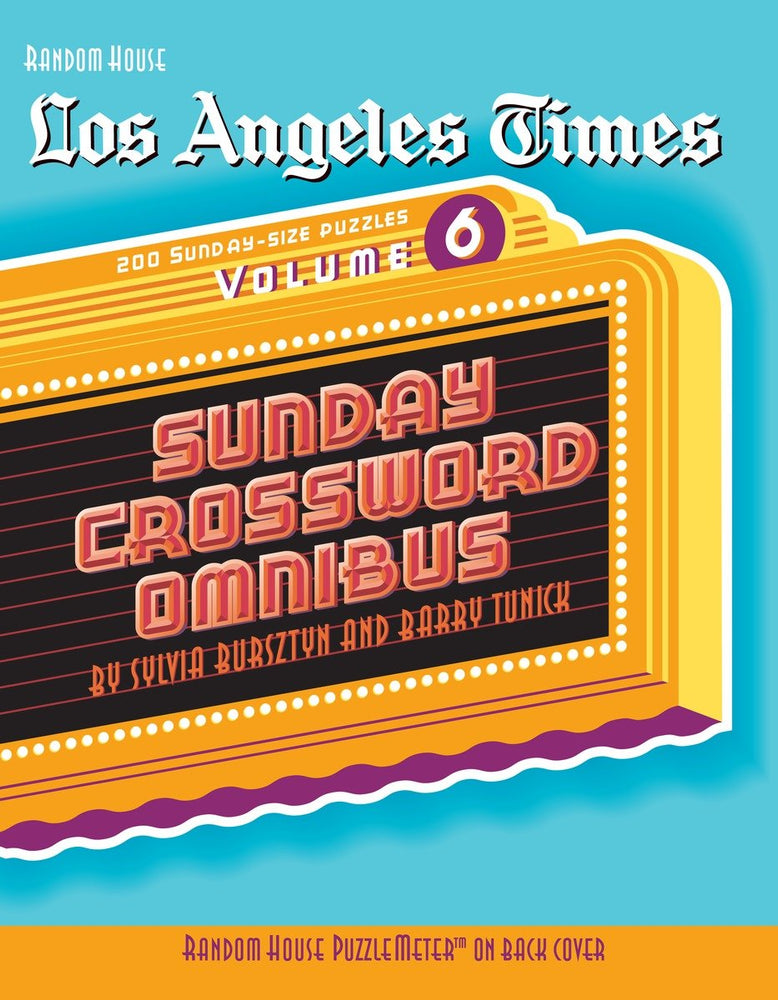 Los Angeles Times Sunday Crossword Omnibus, Volume 6 - Books - Image - Pop Weasel