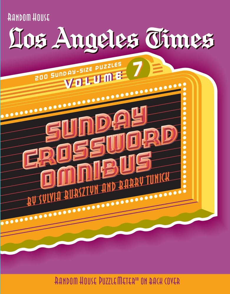 Los Angeles Times Sunday Crossword Omnibus, Volume 7 - Books - Image - Pop Weasel