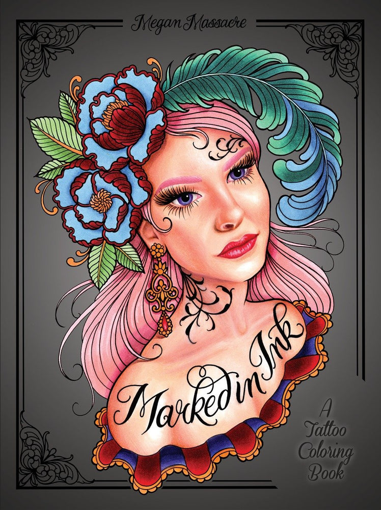 Marked in Ink - Colouring Book - Image - Pop Weasel