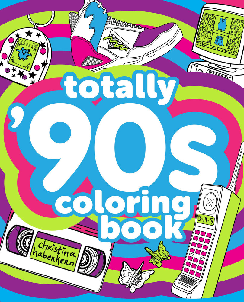 Totally '90s Coloring Book - Books - Image - Pop Weasel