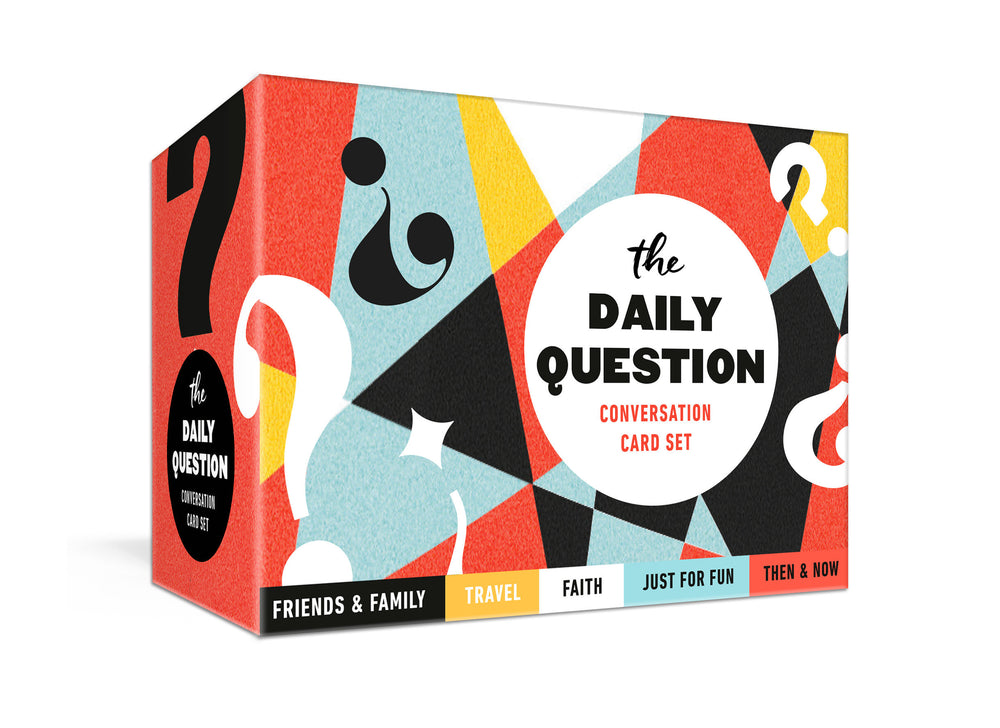 The Daily Question Conversation Card Set - Cards - Image - Pop Weasel