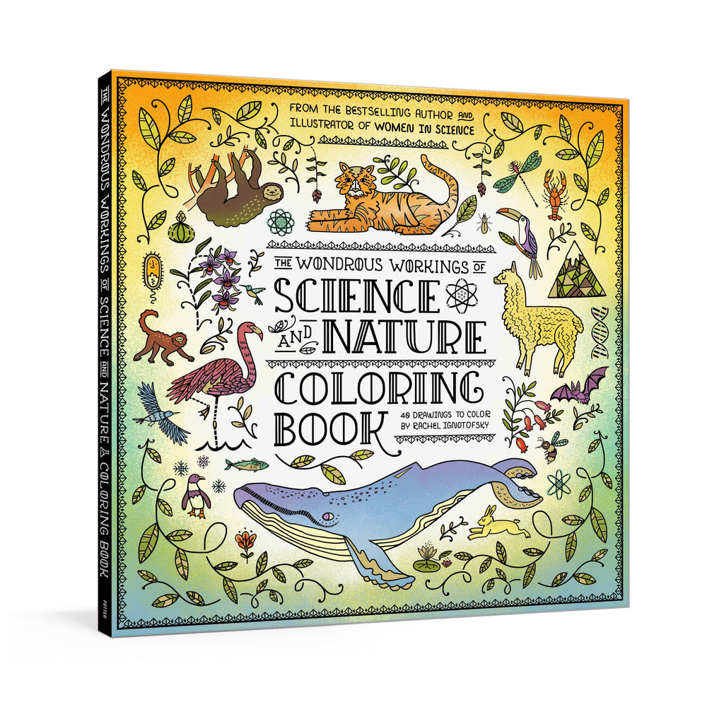 The Wondrous Workings of Science and Nature Coloring Book - Colouring Book - Image - Pop Weasel