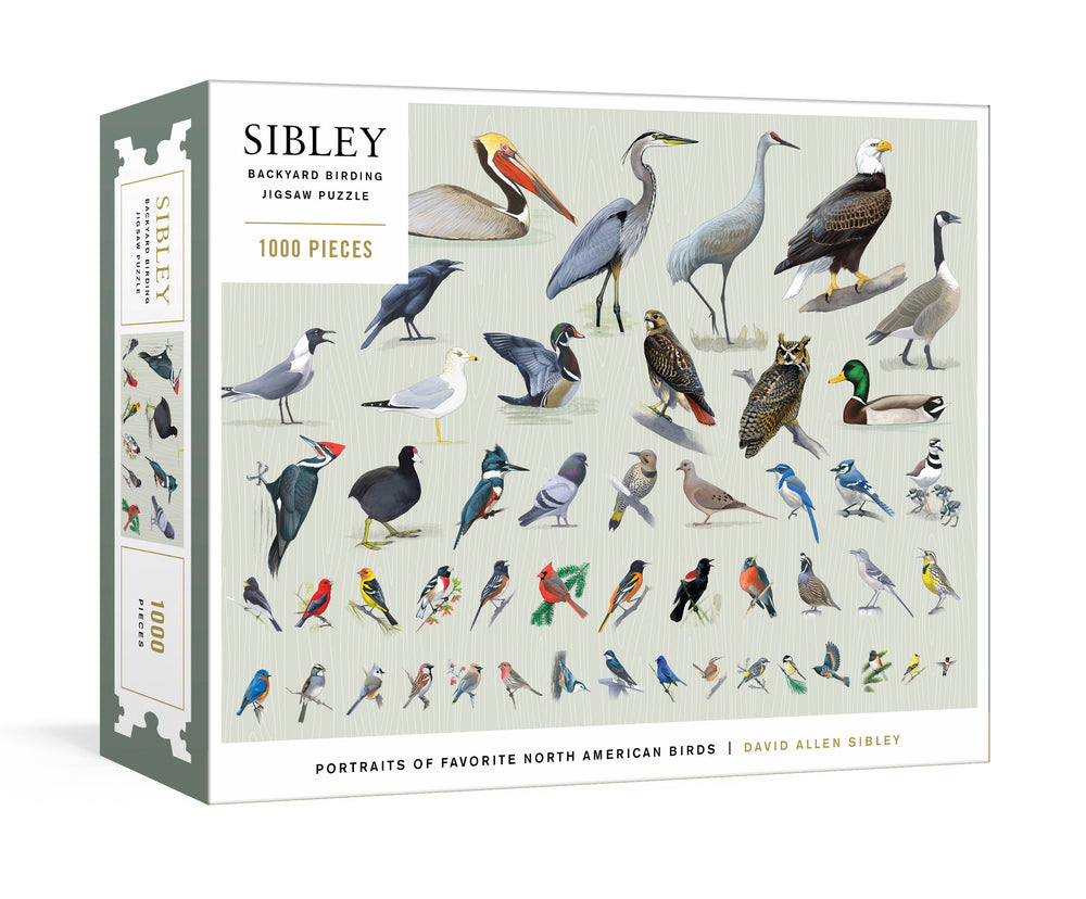 Sibley Backyard Birding Puzzle - Board Games - Image - Pop Weasel