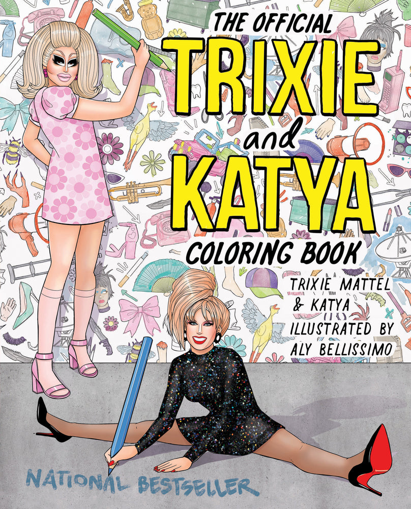 The Official Trixie and Katya Coloring Book - Books - Image - Pop Weasel