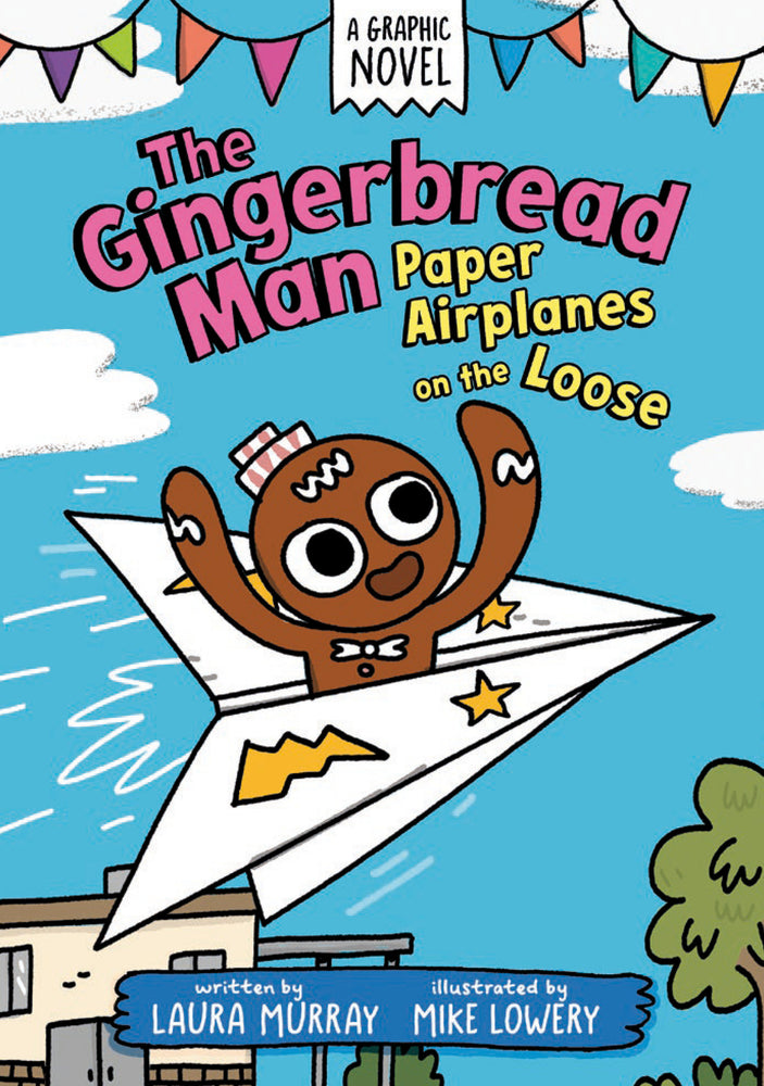 The Gingerbread Man: Paper Airplanes on the Loose: A Graphic Novel | Hardcover - Children/Young Adult - Image - Pop Weasel