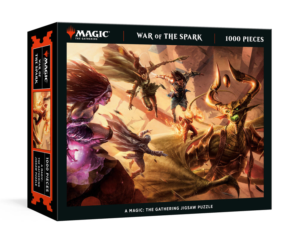 Magic: The Gathering 1,000-Piece Puzzle: War of the Spark - Board Games - Image - Pop Weasel