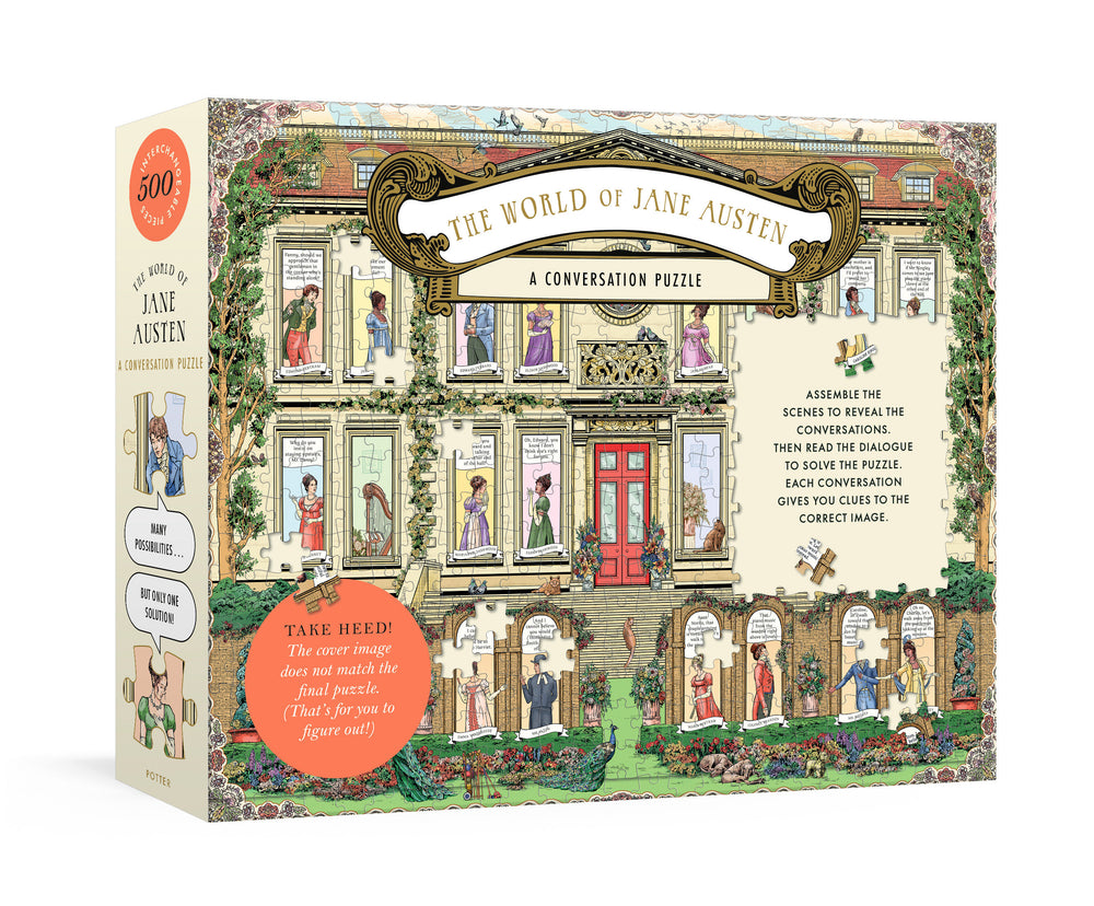 The World of Jane Austen: A Conversation Puzzle - Board Games - Image - Pop Weasel