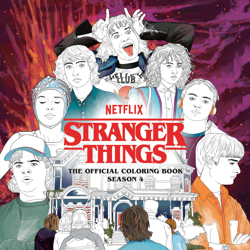 Stranger Things: The Official Coloring Book, Season 4 - Colouring Book - Image - Pop Weasel