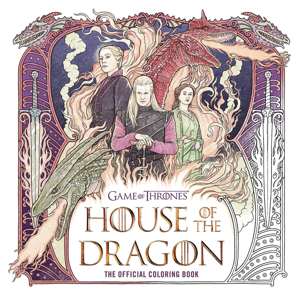 House of the Dragon: The Official Coloring Book - Colouring Book - Image - Pop Weasel