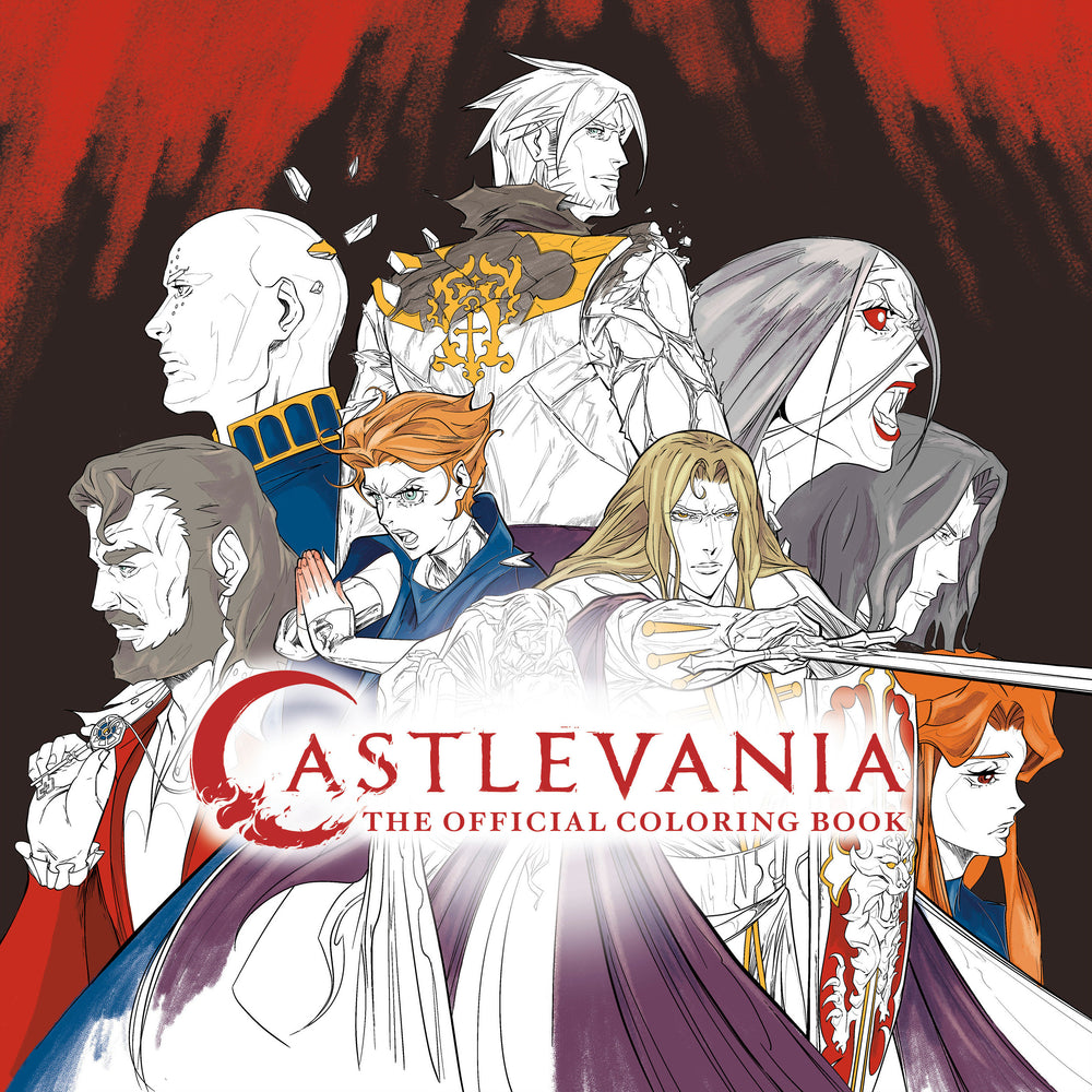 Castlevania: The Official Coloring Book - Colouring Book - Image - Pop Weasel