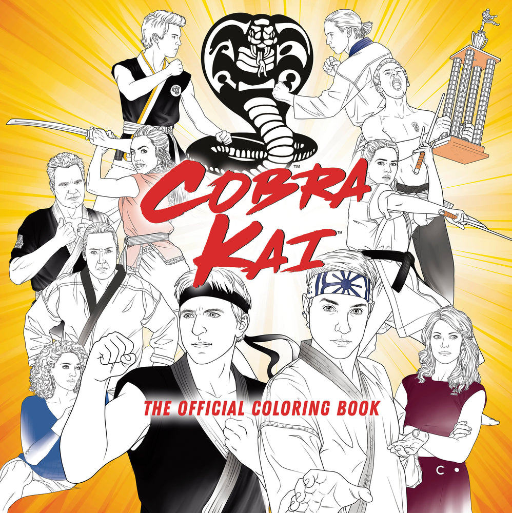 Cobra Kai: The Official Coloring Book - Colouring Book - Image - Pop Weasel
