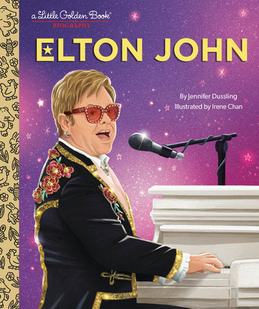 Elton John: A Little Golden Book Biography - Books - Image - Pop Weasel