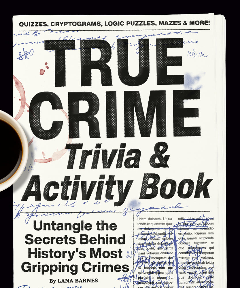 True Crime Trivia & Activity Book - Books - Image - Pop Weasel