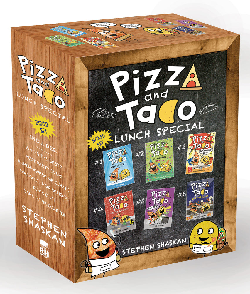 Pizza and Taco Lunch Special: 6-Book Boxed Set - Books - Image - Pop Weasel