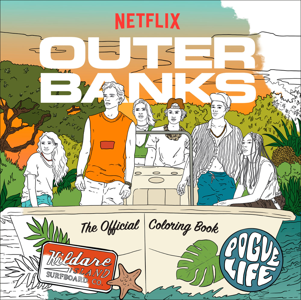 Outer Banks: The Official Coloring Book - Colouring Book - Image - Pop Weasel